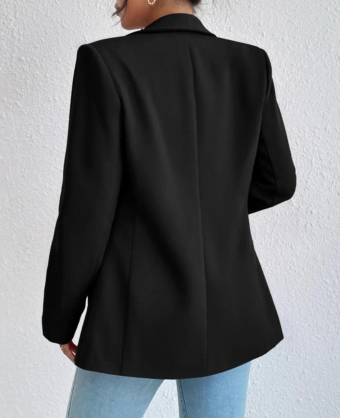 Blazer femenino con solapa y bolsillo lateral AR636