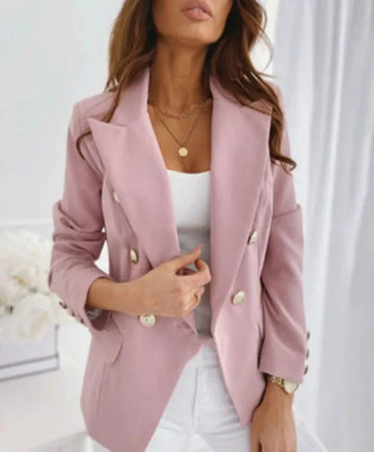 Blazer femenino con hombreras y manga 3/4 AR630