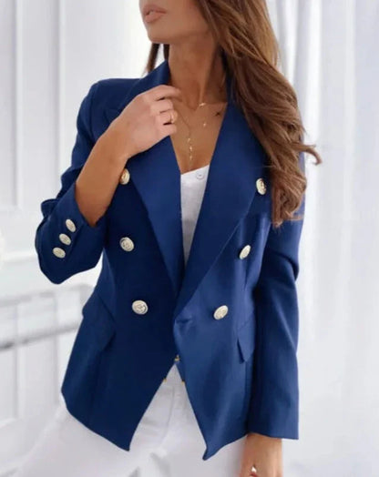 Blazer femenino con hombreras y manga 3/4 AR630