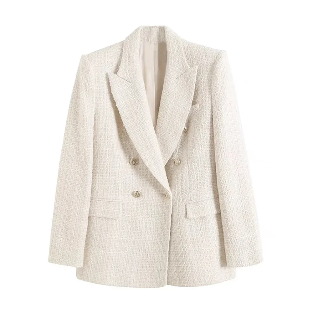 Blazer femenino de lana con cierre doble AR604